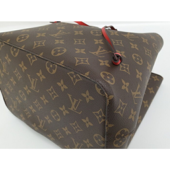 Louis Vuitton NeoNoe Monogram Coquelicot Shoulder Bag - Picture 3 of 9